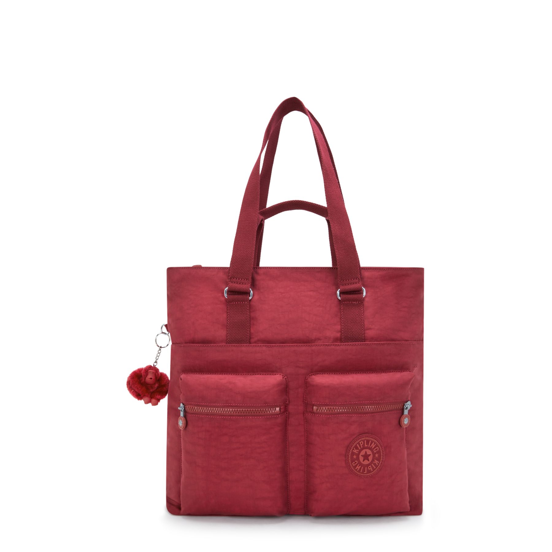 INDIA Grand fourre-tout avec compartiment pour ordinateur portable - Funky Red