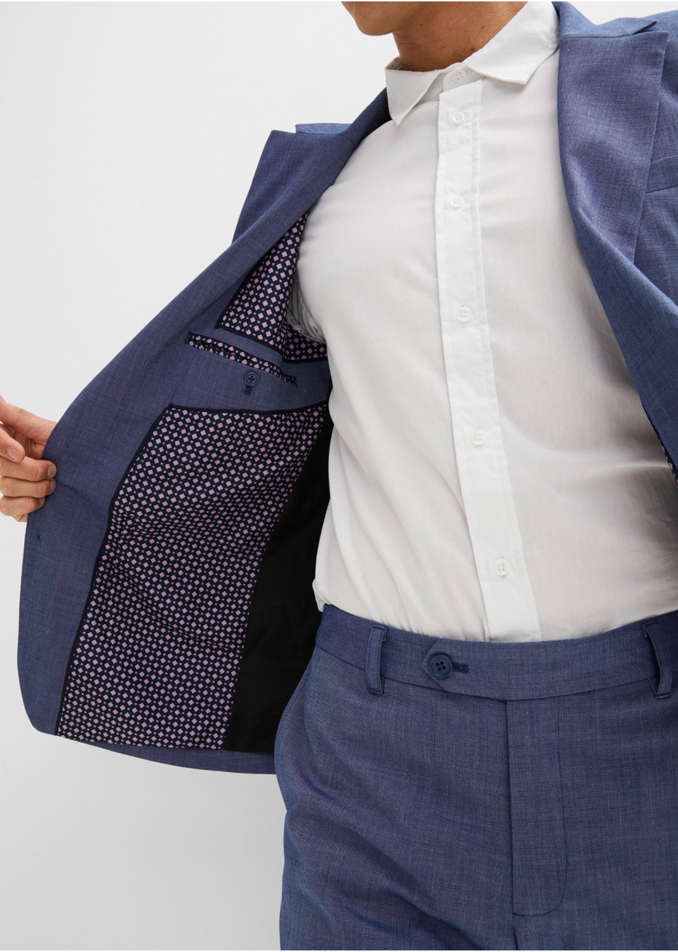 Costume 2 pièces : veste de costume et pantalon, Slim Fit