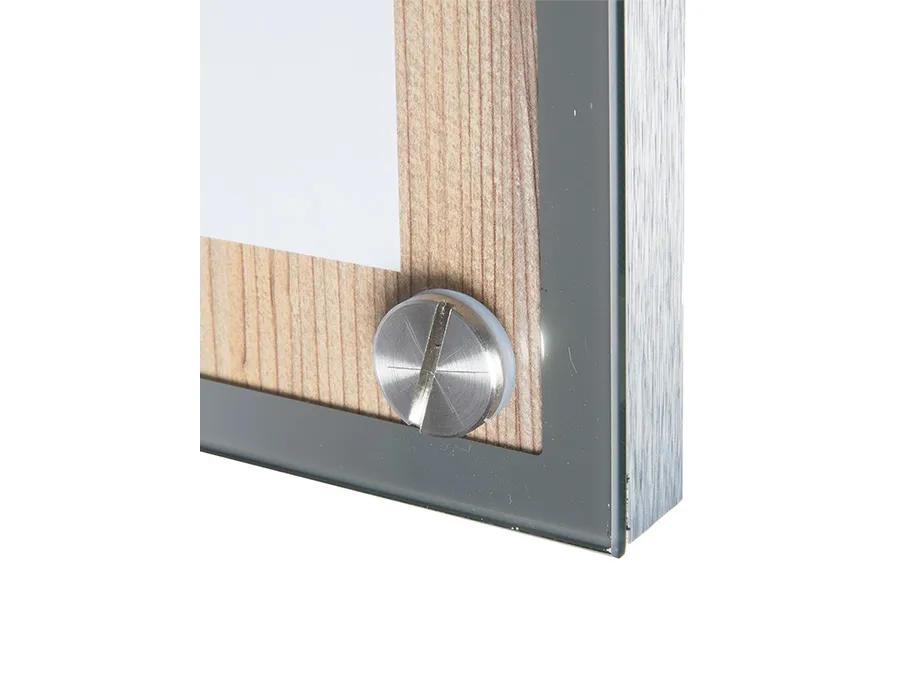 Securit® 1xA4 GLASS STAR informationsdisplay eg