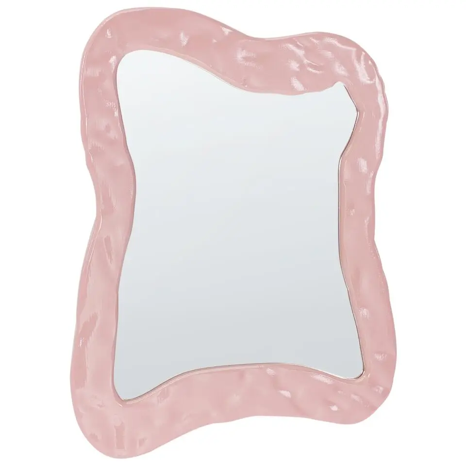 PENCRAN - Wandspiegel - Roze - MDF