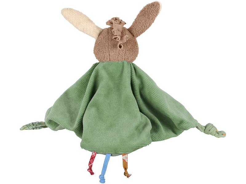 Sterntaler Schmusetuch Esel Emmilius Gr. M 23 cm grosses Schnuffeltuch aus softem Struktur-Nicki und Flauschstoff