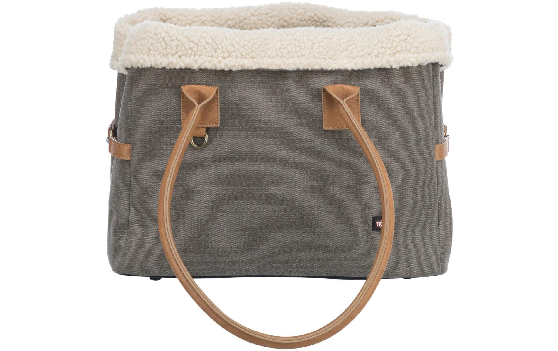 Tiertransport-Tasche Rachel, 25 × 30 × 40 cm, Grau/HellbraunTransporttasche