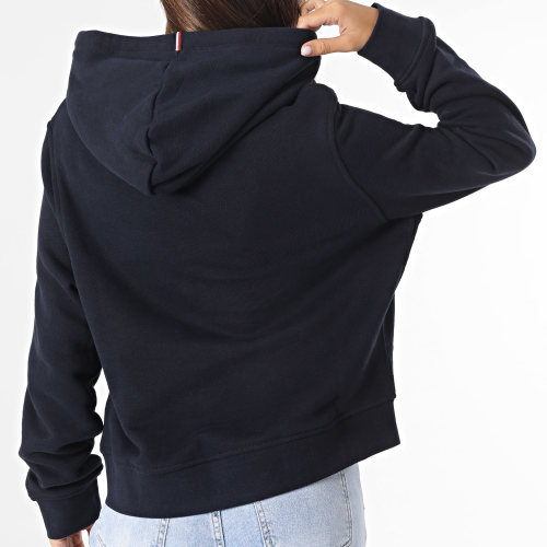 Sweat Capuche Femme 1985 Regular Mini Corp Logo 0274 Bleu Marine