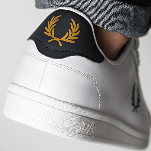 Baskets B721 Leather B6312 White Navy