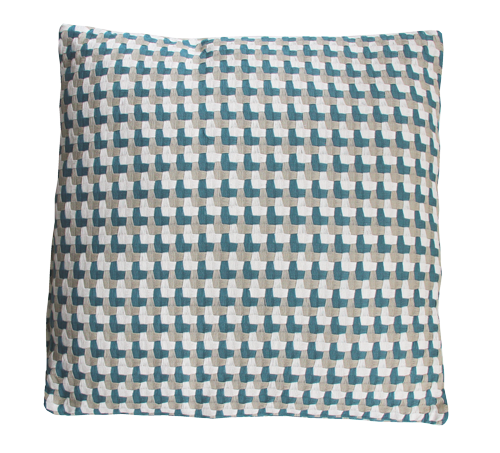Three color weave blue