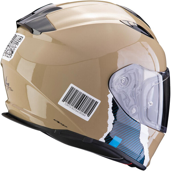 Scorpion - Casque Exo-491 Code Sable / Bleu