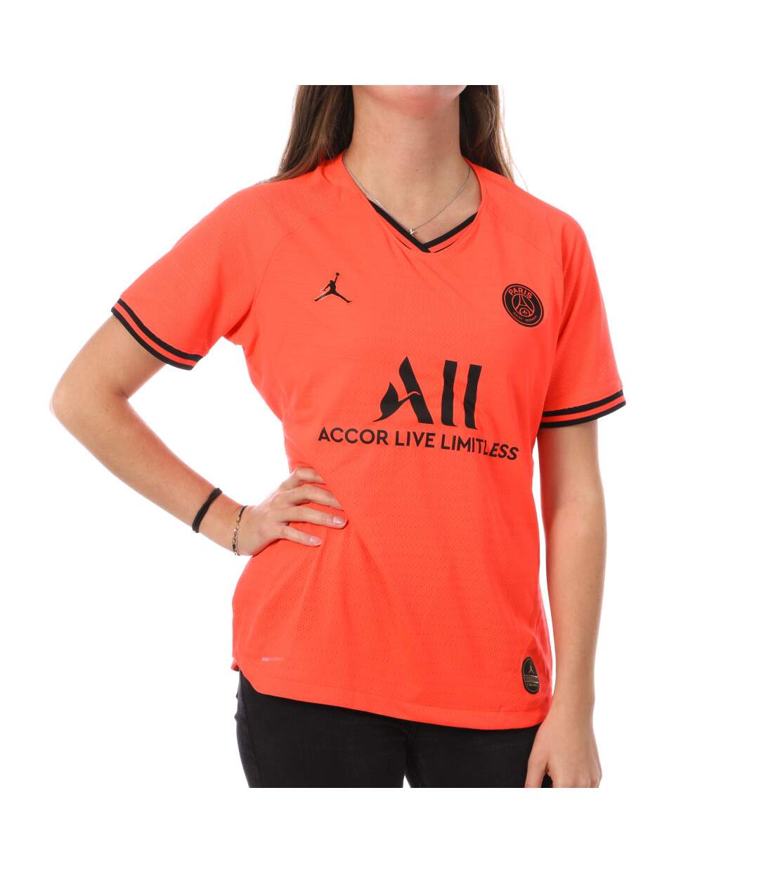 PSG Maillot Rouge Femme Nike Jordan Extérieur 2019/2020