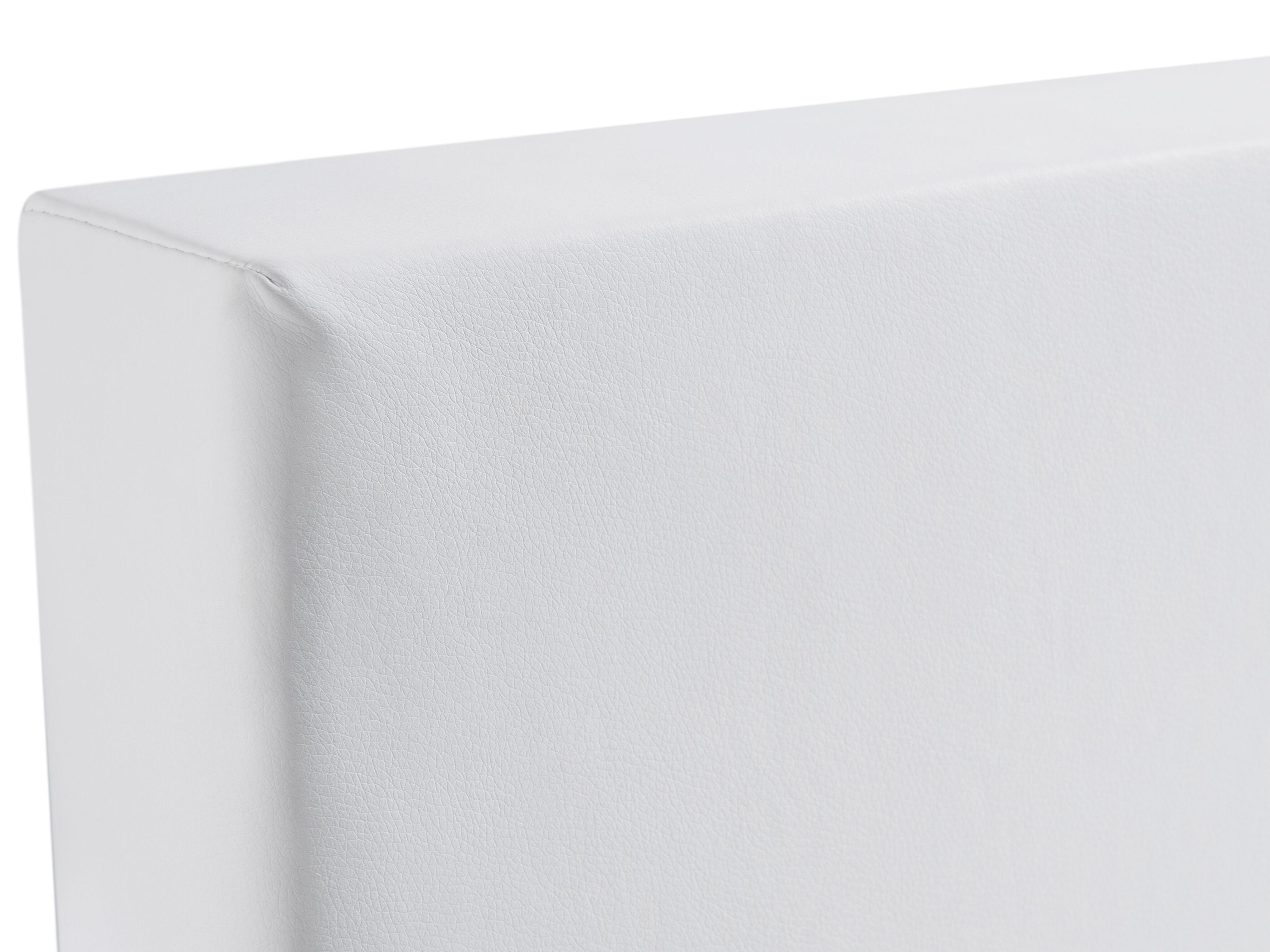 Boxspring Kunstleer PRESIDENT 180 x 200 cm Wit