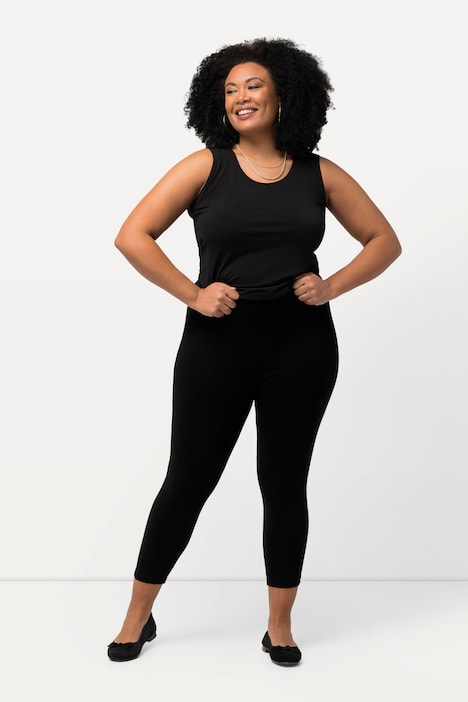 7/8-Leggings, elastischer Bund, bis Gr. 66/68