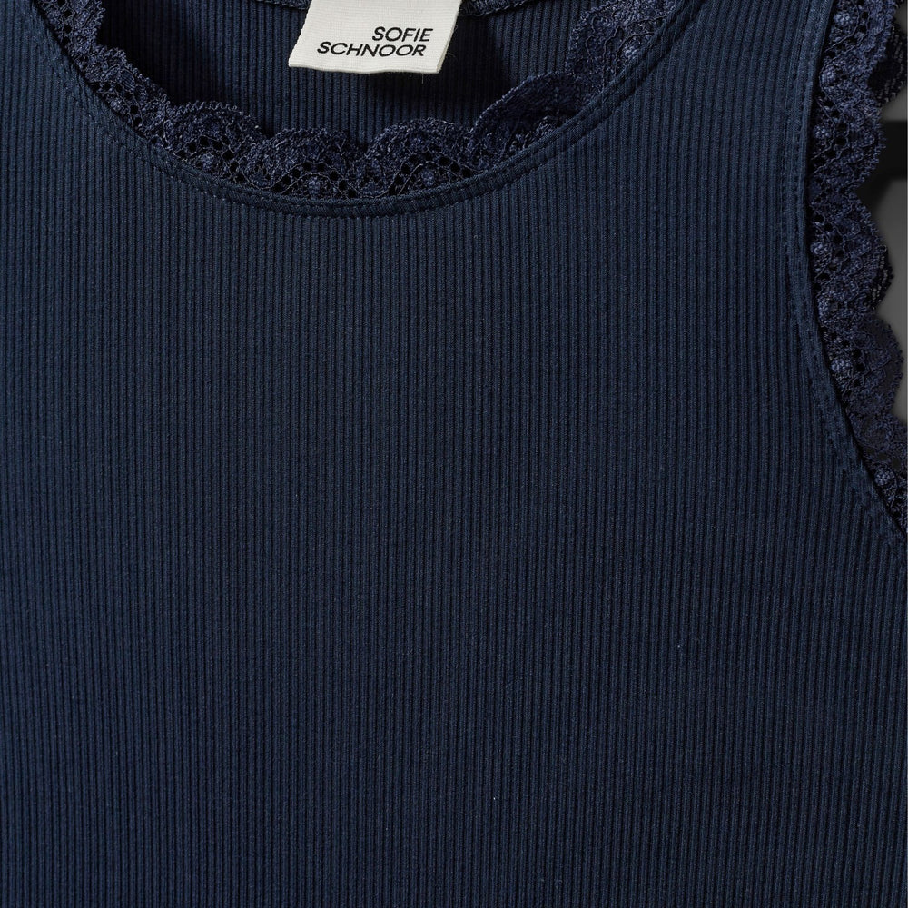 Køb Sofie Schnoor Navy Blue Sgastridsy Top