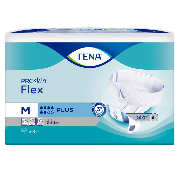 Tena Flex Plus medium, 30 St