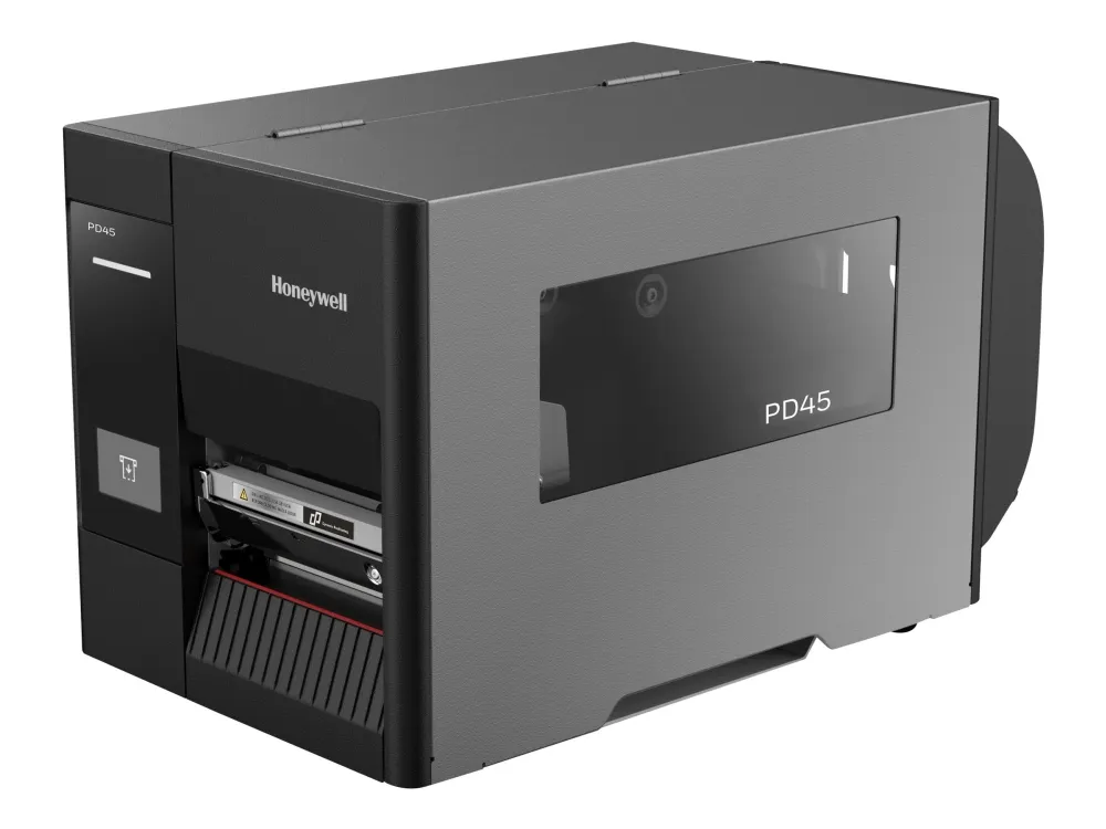 Honeywell PD45 - Etiketprinter - direkte termisk/termisk overførsel - Rulle (11,4 cm) - 203 dpi - op til 250 mm/sek. - USB 2.0, USB 2.0 vært - tilbagespoler
