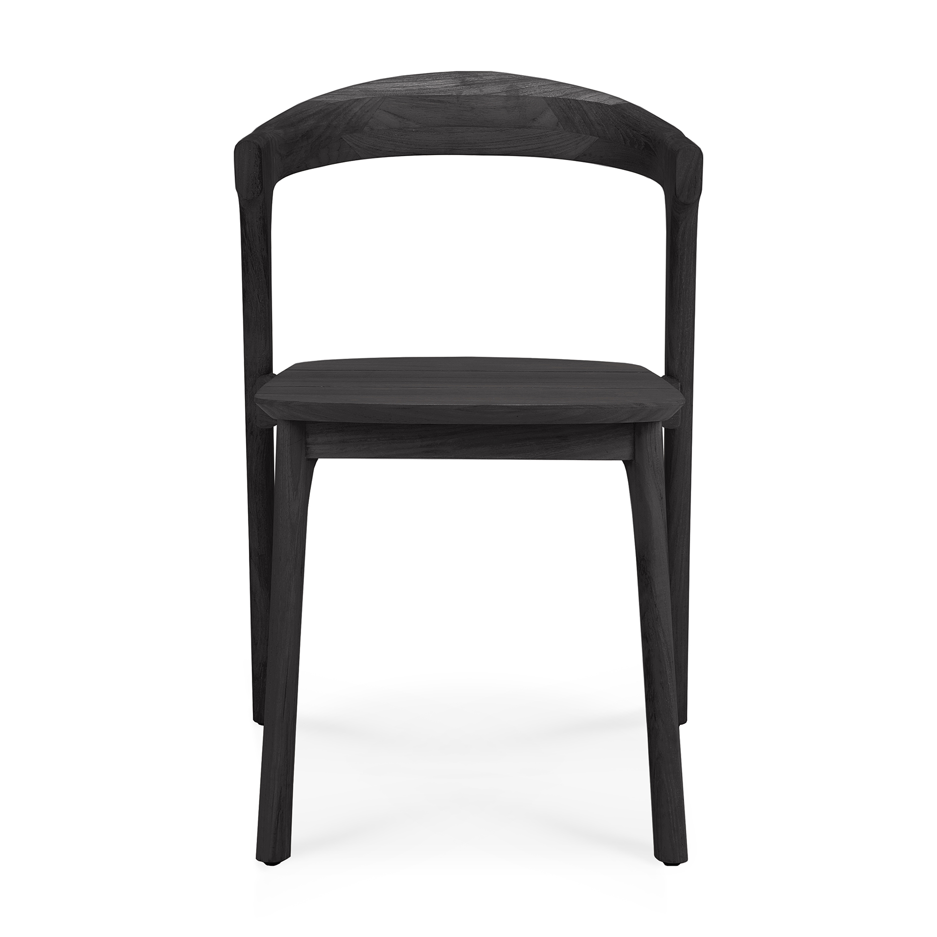 Teak Bok tuinstoel - zwart