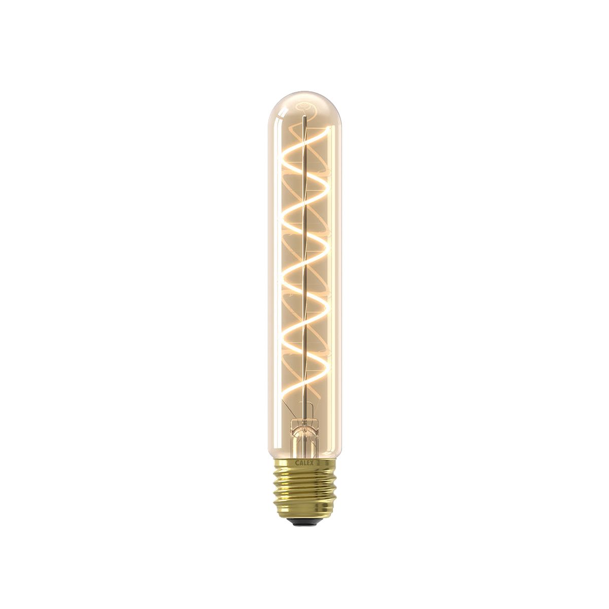 E27 dimbare LED lamp T32 goud 2.5W 136 lm 2100K
