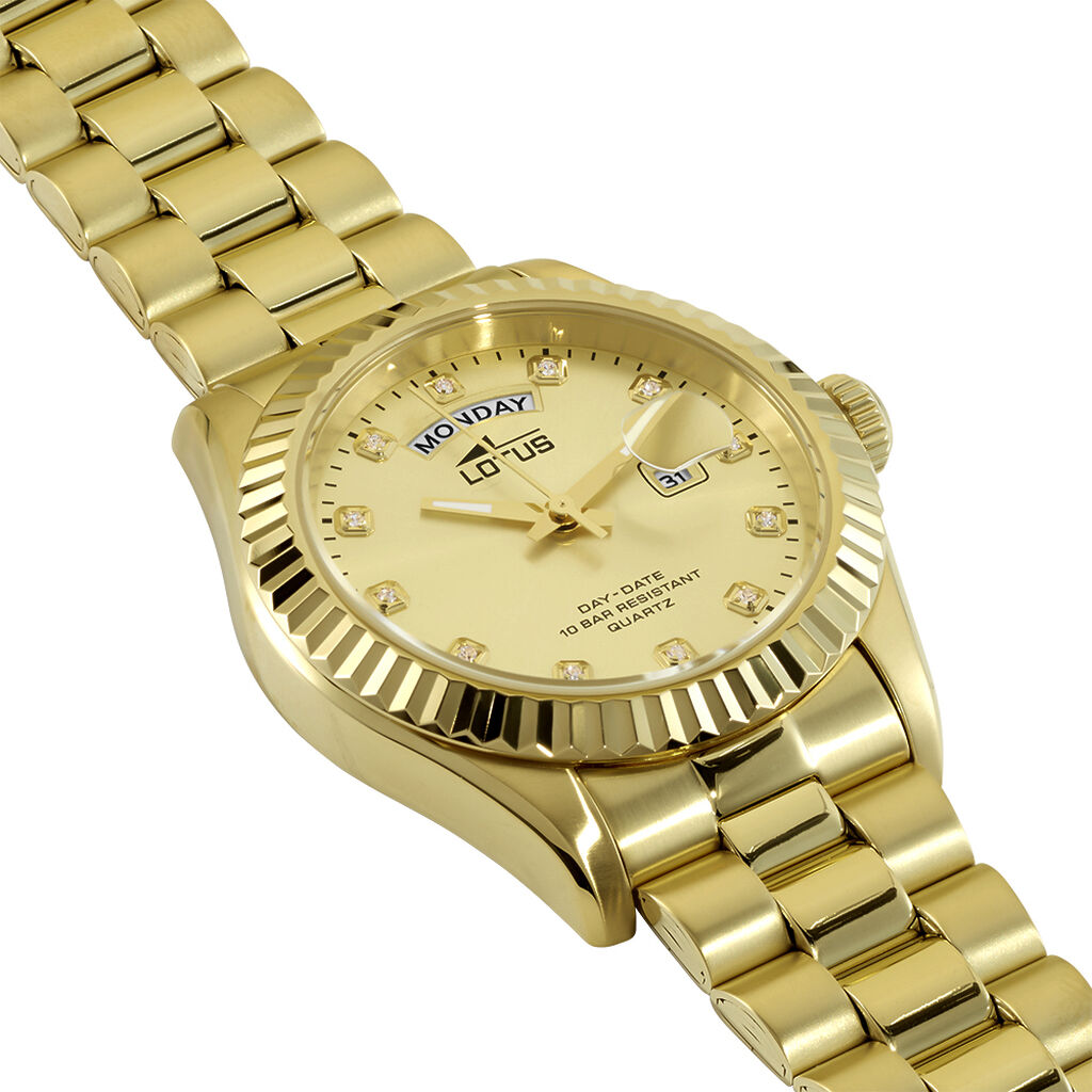 Montre Lotus Freedom Collection Doré