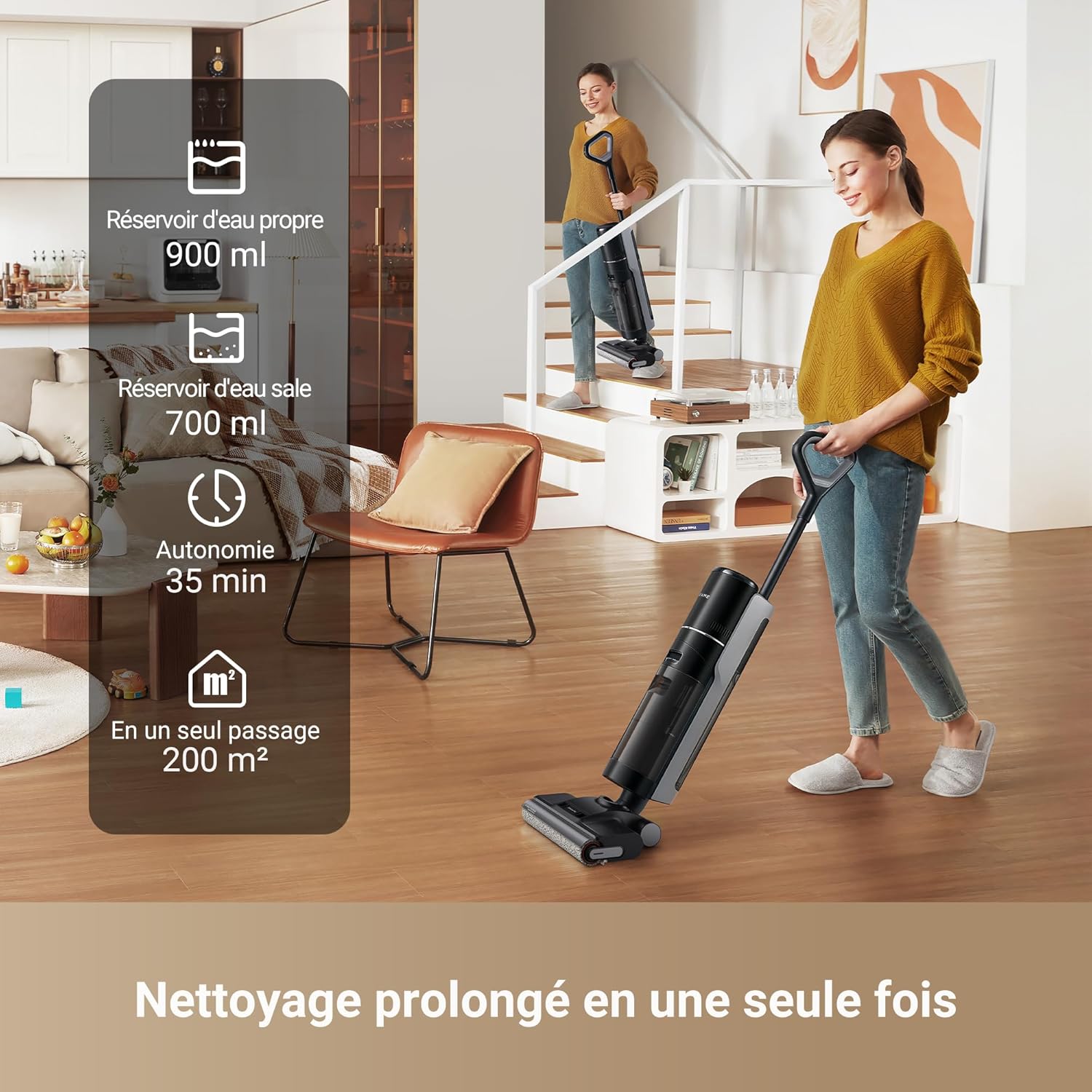 Dreame H12 Pro super aspirateur à poussière et eau