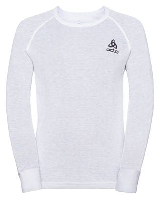 Maillot Manches Longues Odlo Active Warm Eco Blanc Enfant