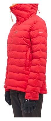 Doudoune Femme Haglöfs Spitz Down Hood Rouge