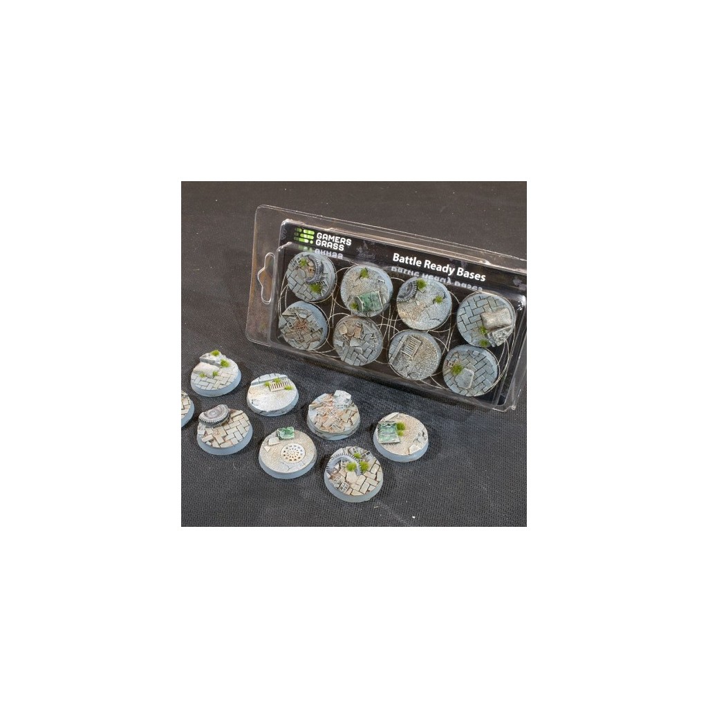 Urban Warfare Bases, Round 32mm (x8)