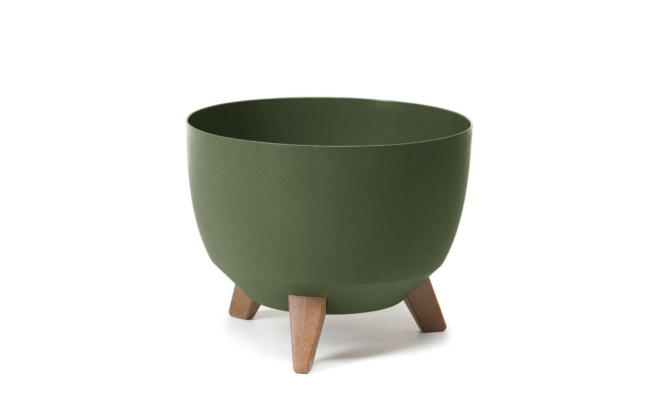 Blumentopf ROMA ECO WOOD green Ø 29 cmPflanzentopf