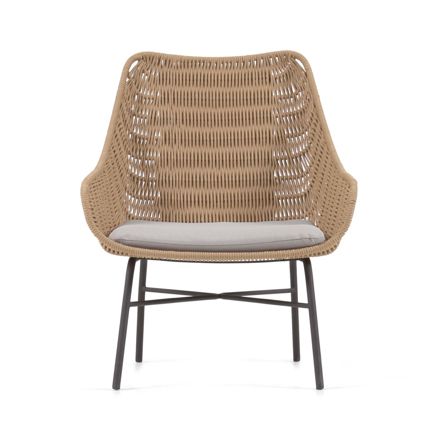 Kave Home - Abeli beige touw stoel