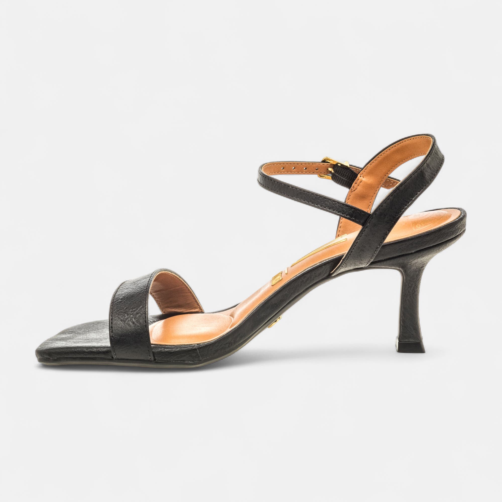 Nu-pieds à talon Femme noir