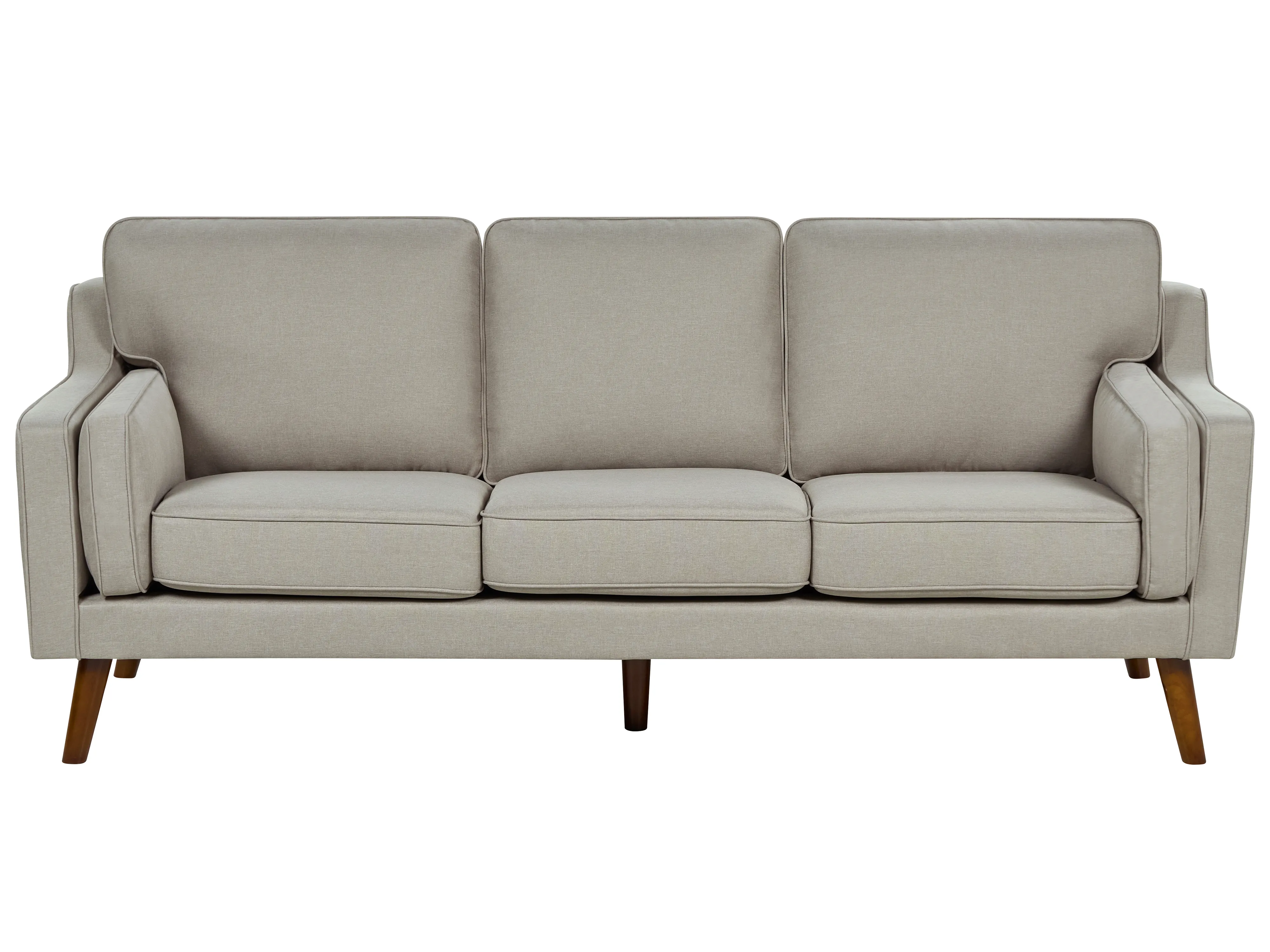 Bank 3-zits LOKKA Stof Beige