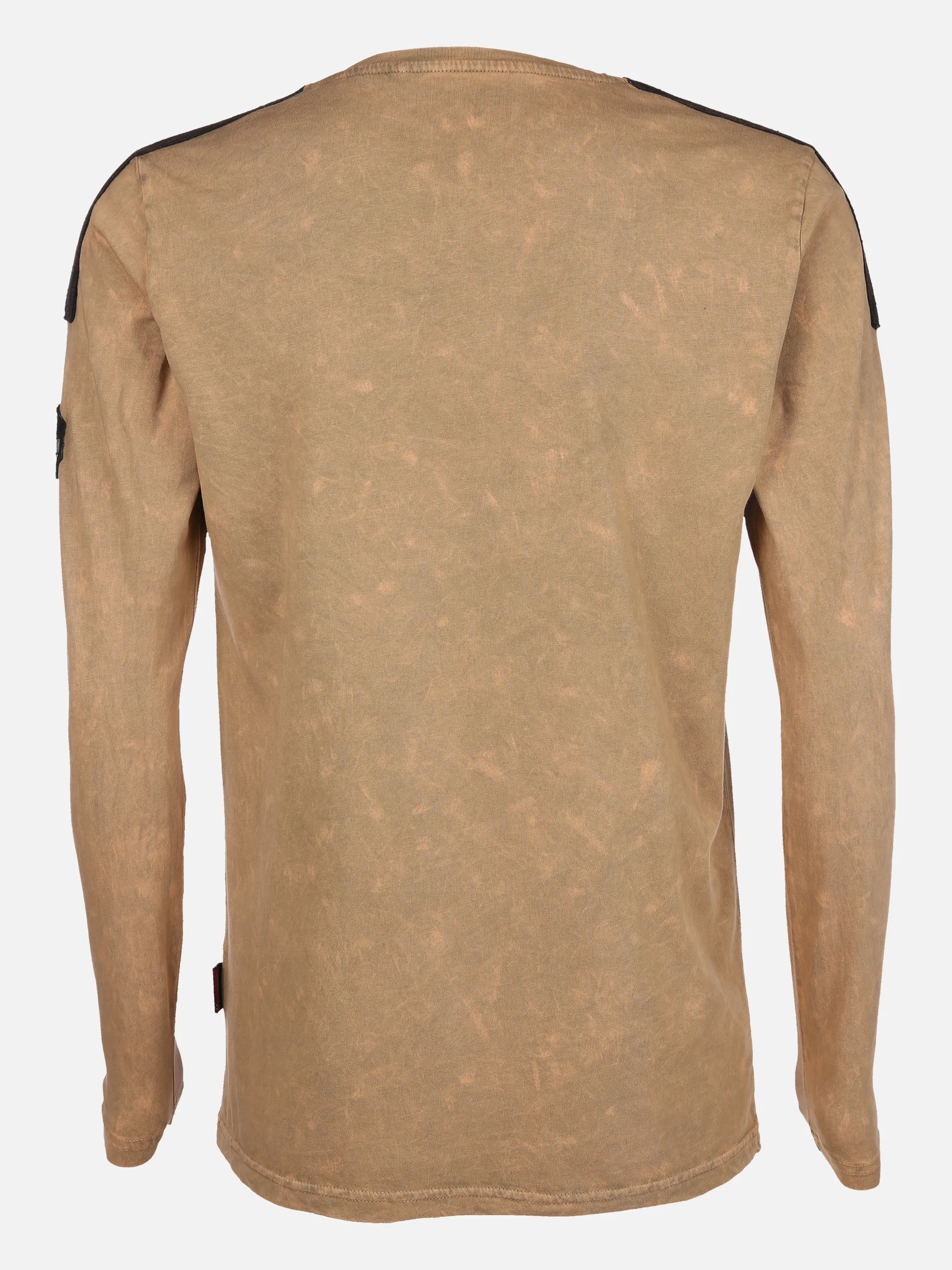 Herren Sweatshirt mit Stickerei im Used Look