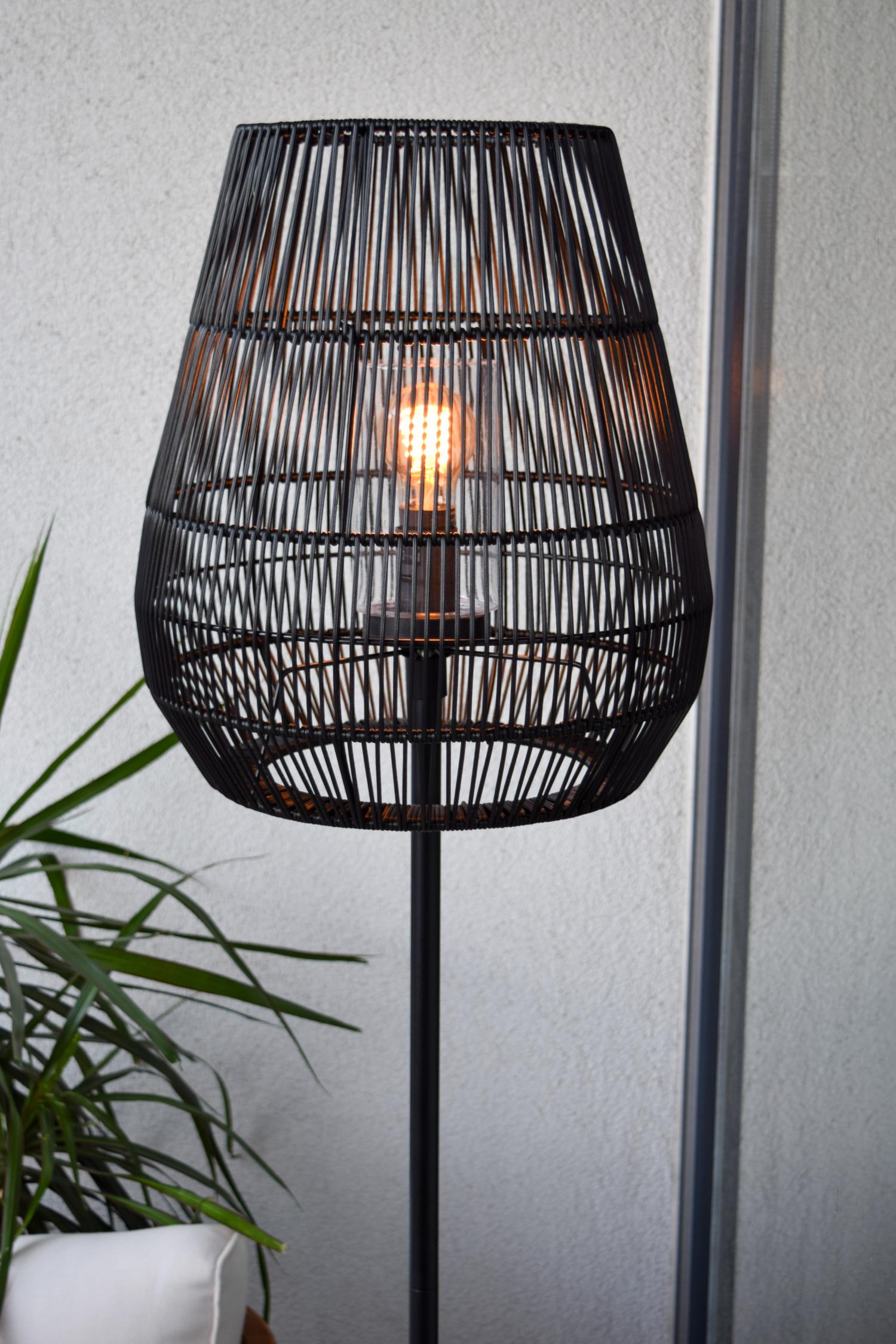 Nerida vloerlamp buiten IP44 zwart