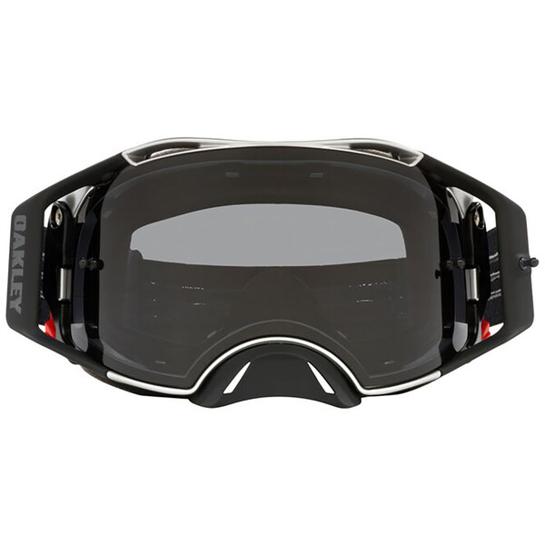 Oakley - Masque Airbrake MX Tuff Blocks Noir / Argent / Fumé