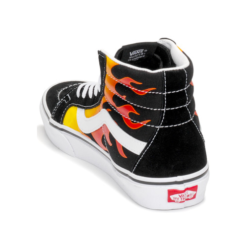 Vans - SK8-HI REISSUE - Noir / Flame