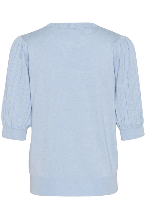 Kaffe blauwe dames t-shirt