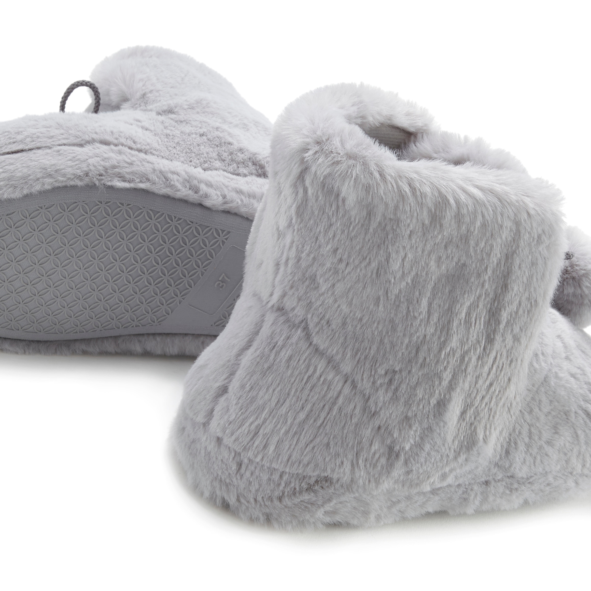 Vivance Hausschuh  Pantolette, Pantoffel, Boots mit kuscheligem Fellimitat VEGAN