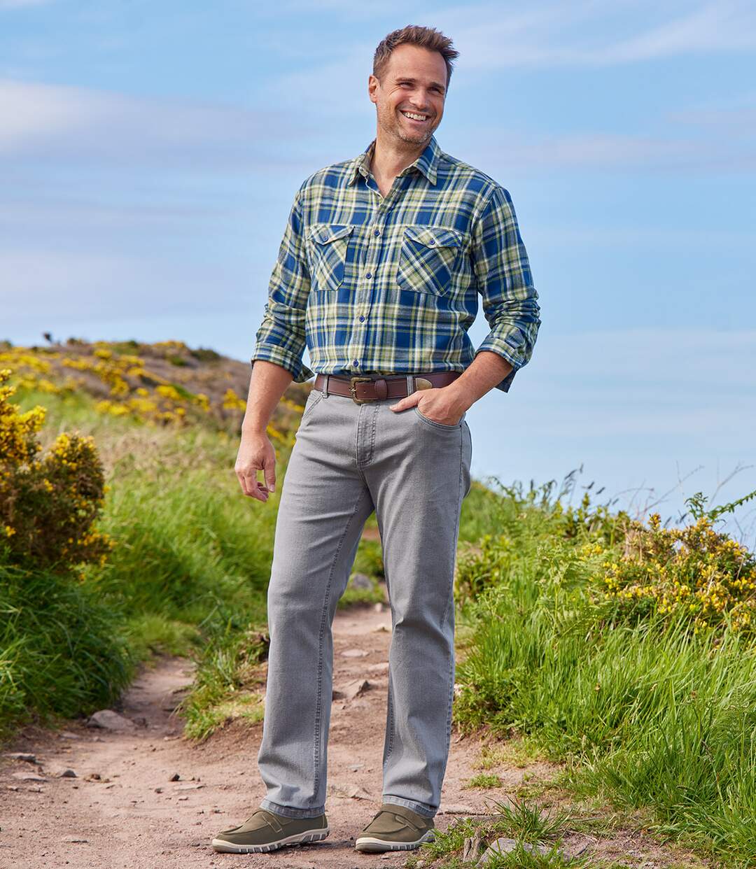 Chemise Flanelle Carreaux Yellowstone