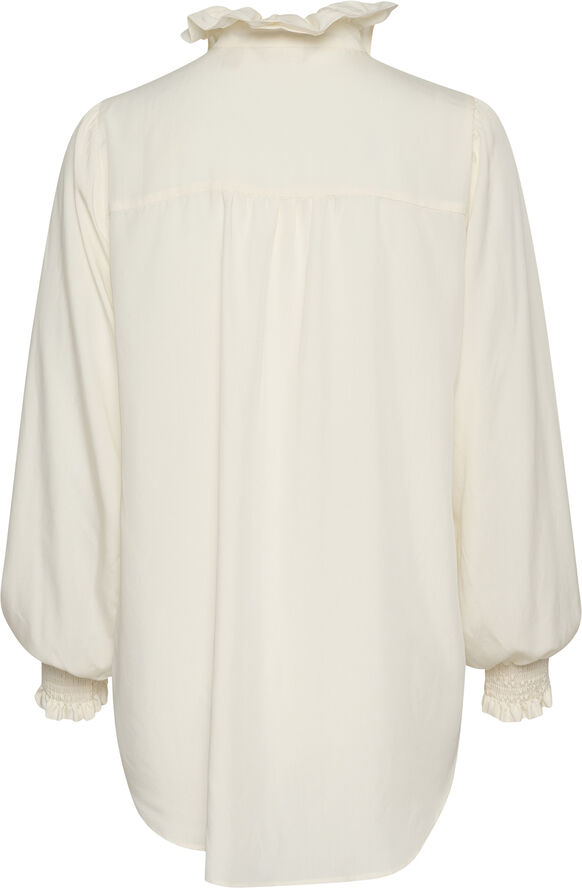 Culture CUcamusa Flounce Shirt Spring gardenia