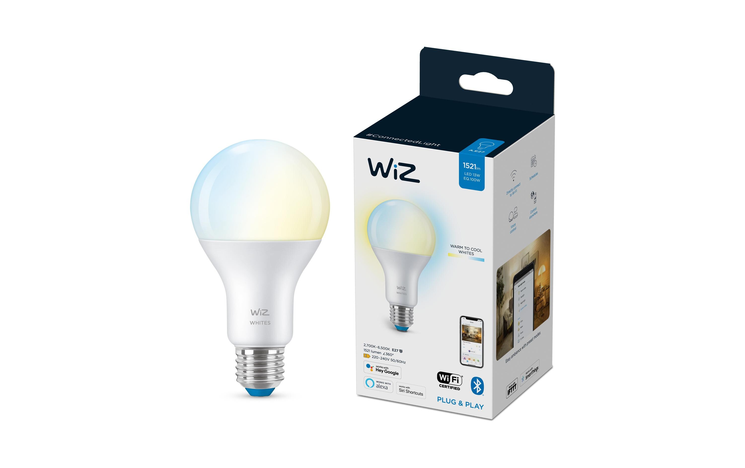 Leuchtmittel 13W (100W) E27 A67 Tunable White EinzelpackSmartes Leuchtmittel, steuerbar über Bluetooth, Matter, WLAN