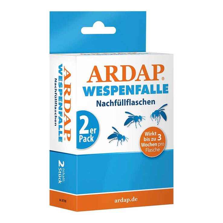 Ardap Wespenfalle Nachfüller, 2X125 ml