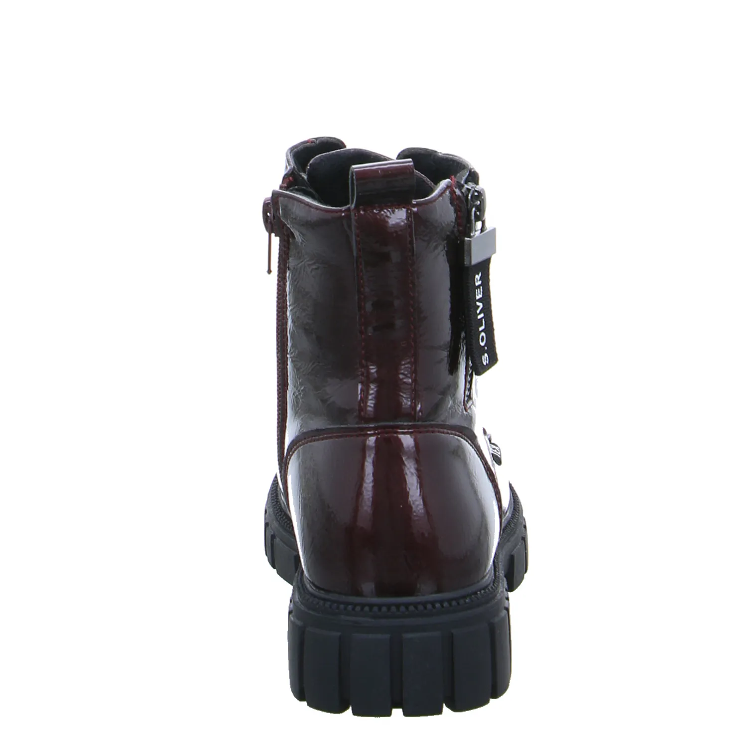 S.OLIVER Mädchen-Winter-Bottine Bordeau Lederimitat  Bootie