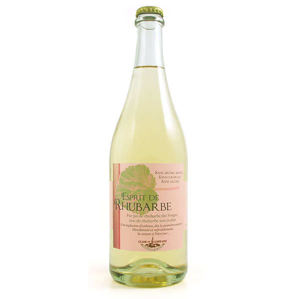 Esprit de rhubarbe - Boisson à la rhubarbe des Vosges