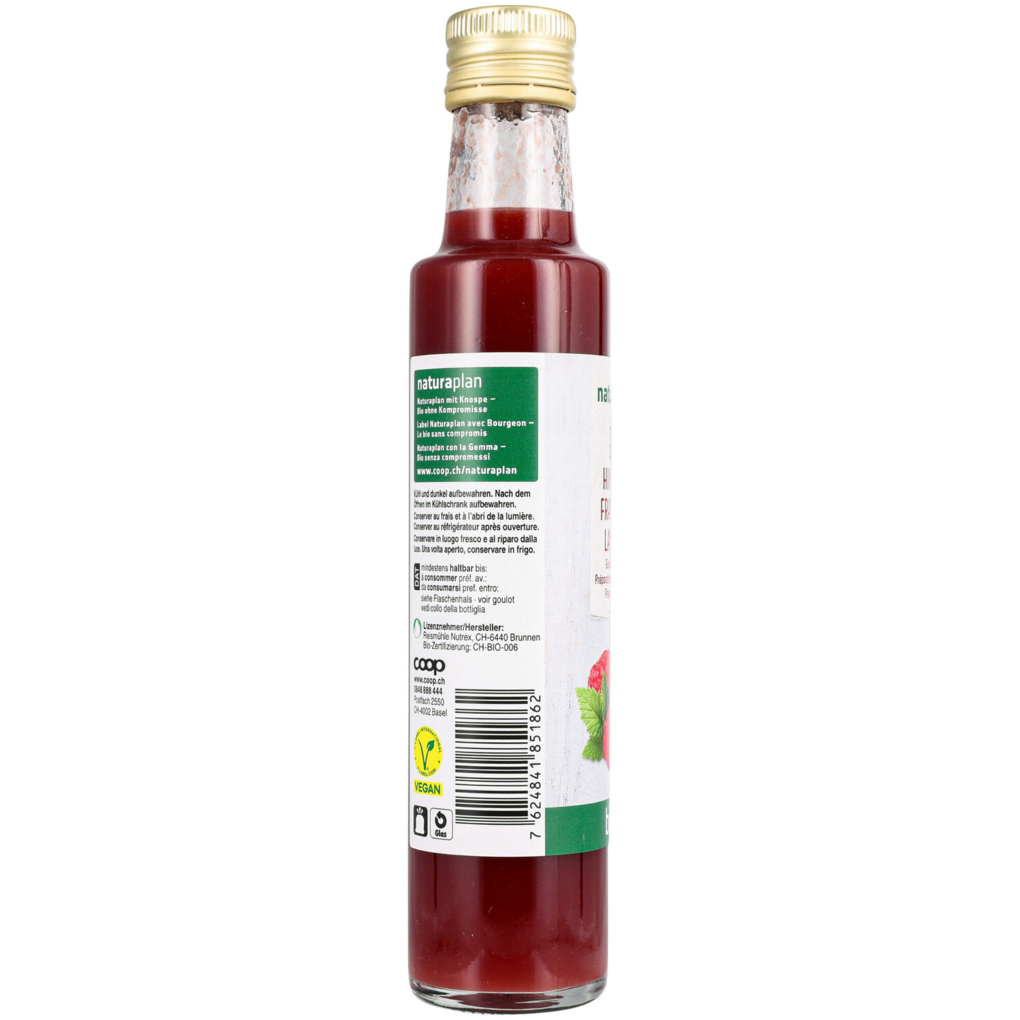 Naturaplan Bio Himbeeren Essigzubereitung