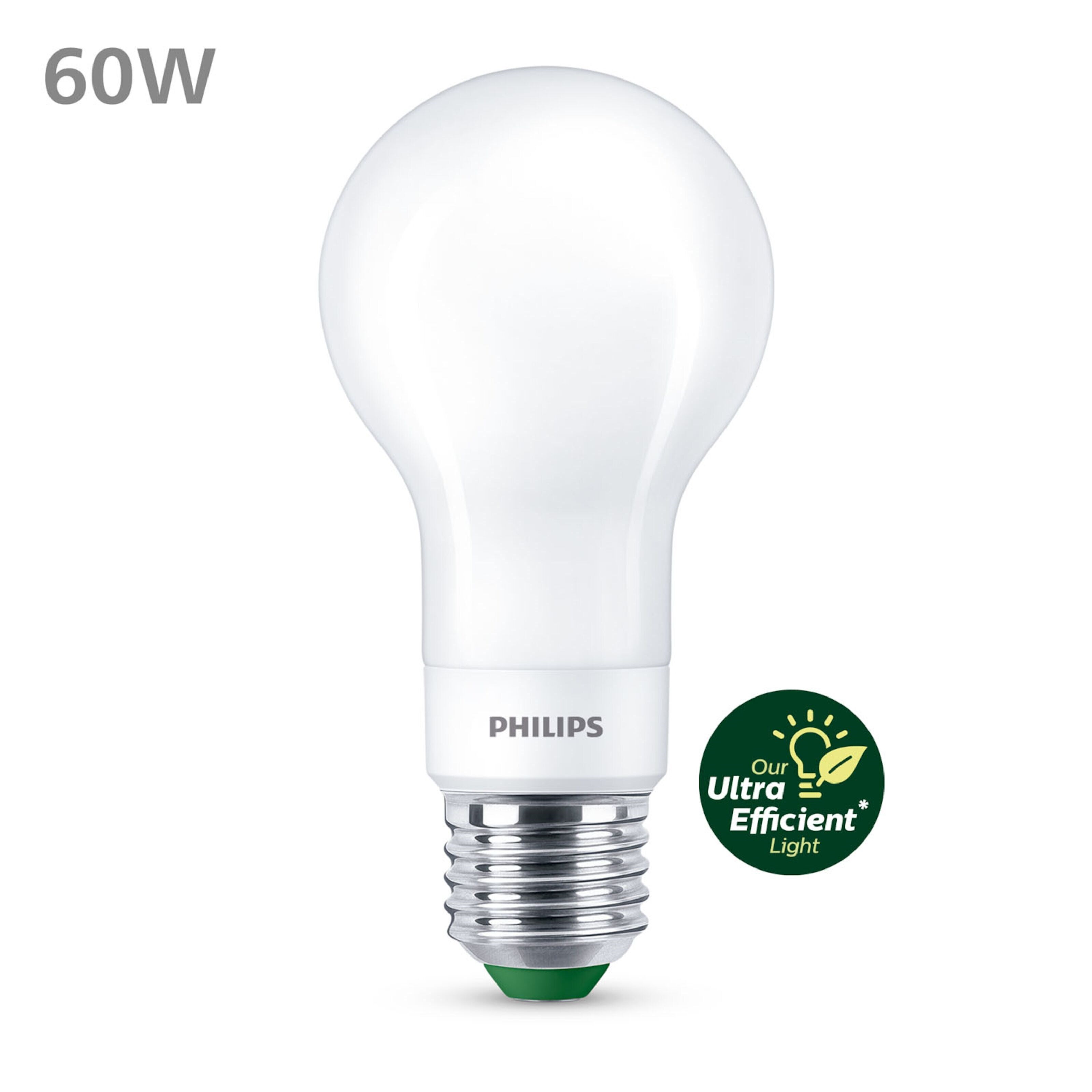 Philips Ultra Efficient E27 Dimbar LED-pære 840 lm