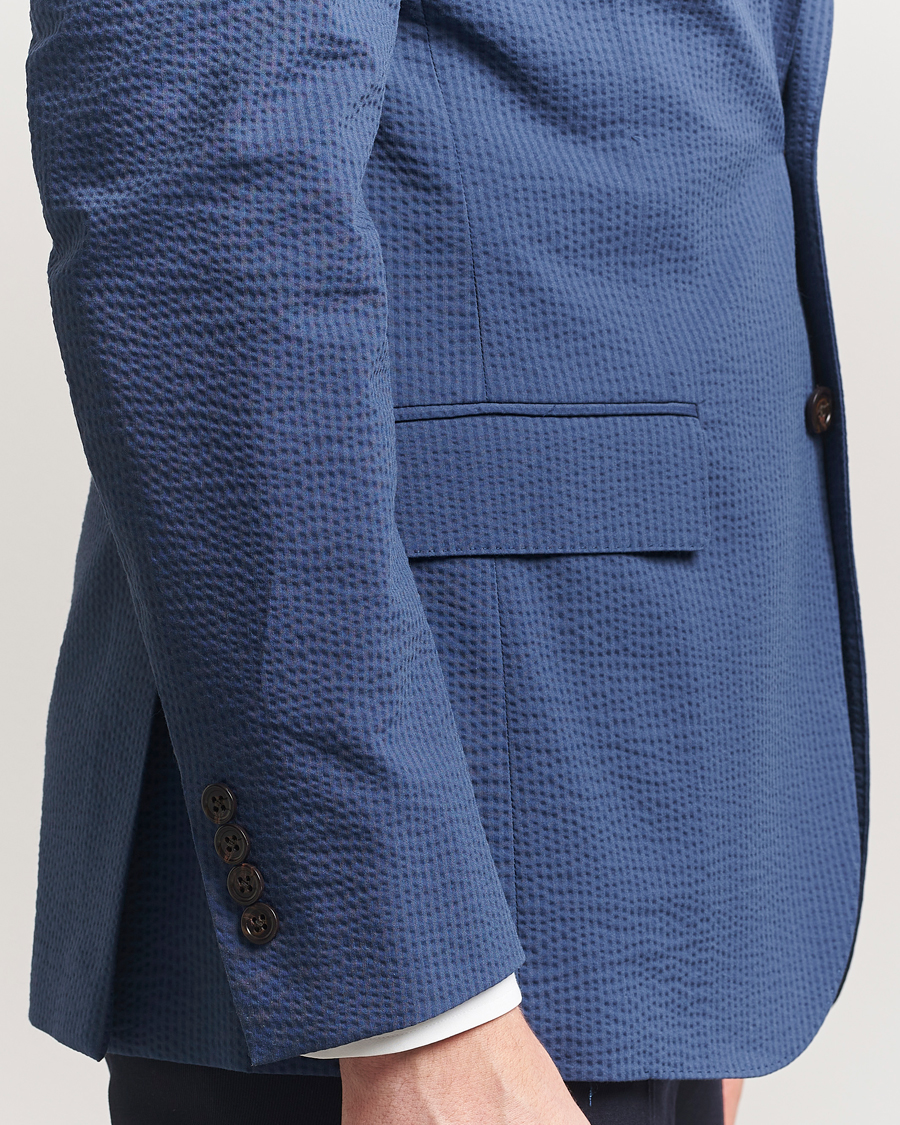 Polo Ralph Lauren Seersucker Sportcoat Blue Sea