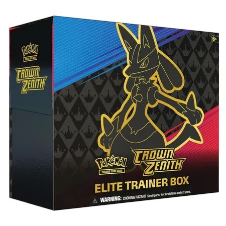 Pokemon Elite Trainerbox Sword & Shield Crown Zenith Elite Englisch