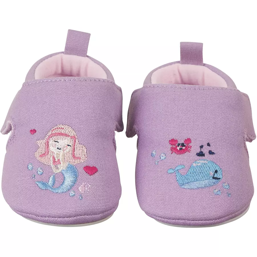 Sterntaler Babykrabbelschuh Meerjungfrau lila