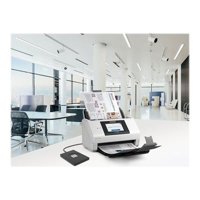 Epson WorkForce DS-790WN - scanner de documents - 600 dpi x 600 dpi A4 - USB 3.0, Gigabit LAN, Wi-Fi(n), USB 2.0 (Host)