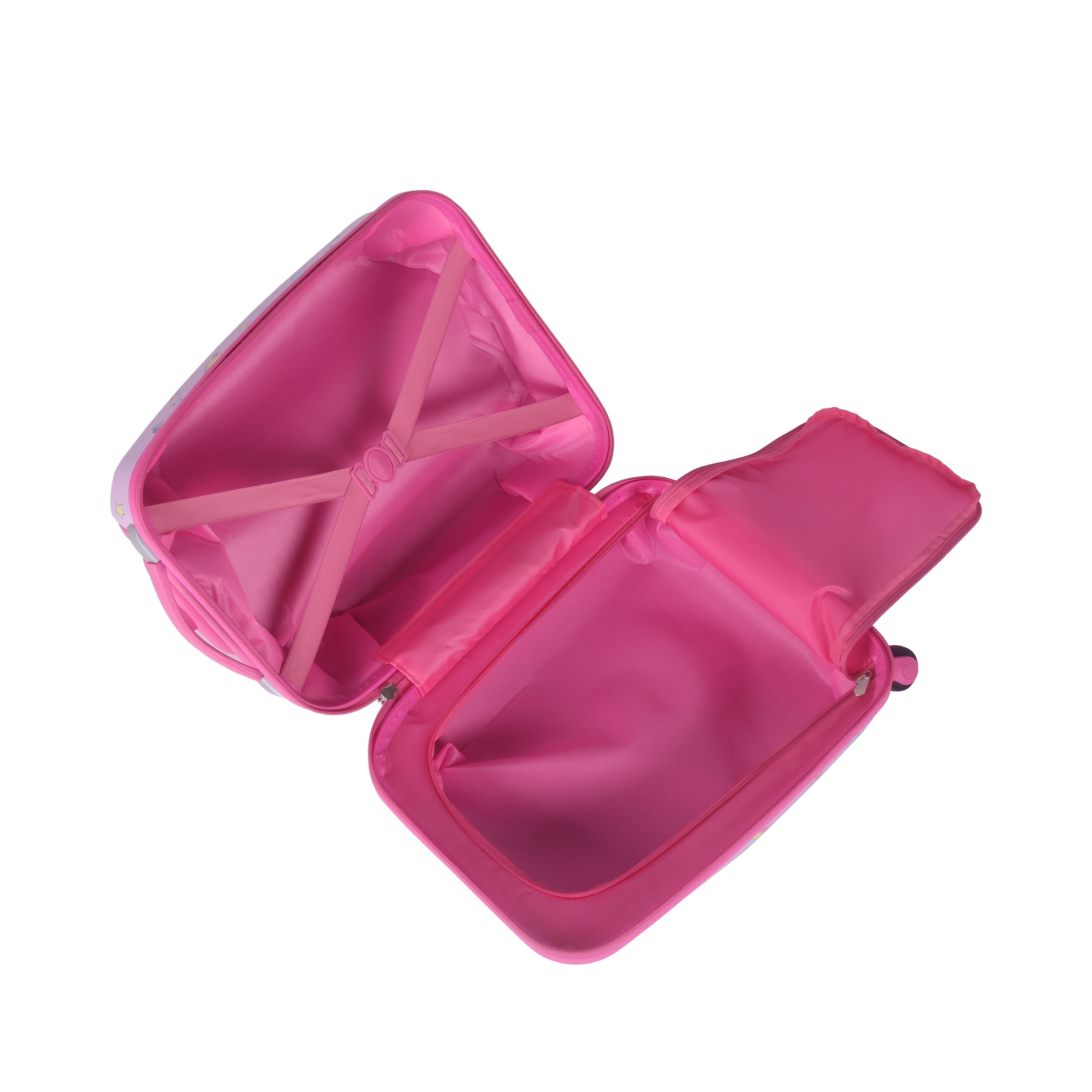 Kinderkoffer Hartschalenkoffer Einhorn rosa