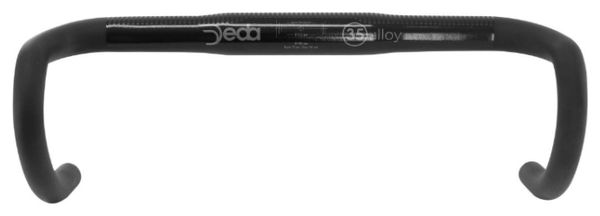 CINTRE ROUTE DEDA M35 ALU NOIR L 46 EXTERIEUR POUR POTENCE 35mm