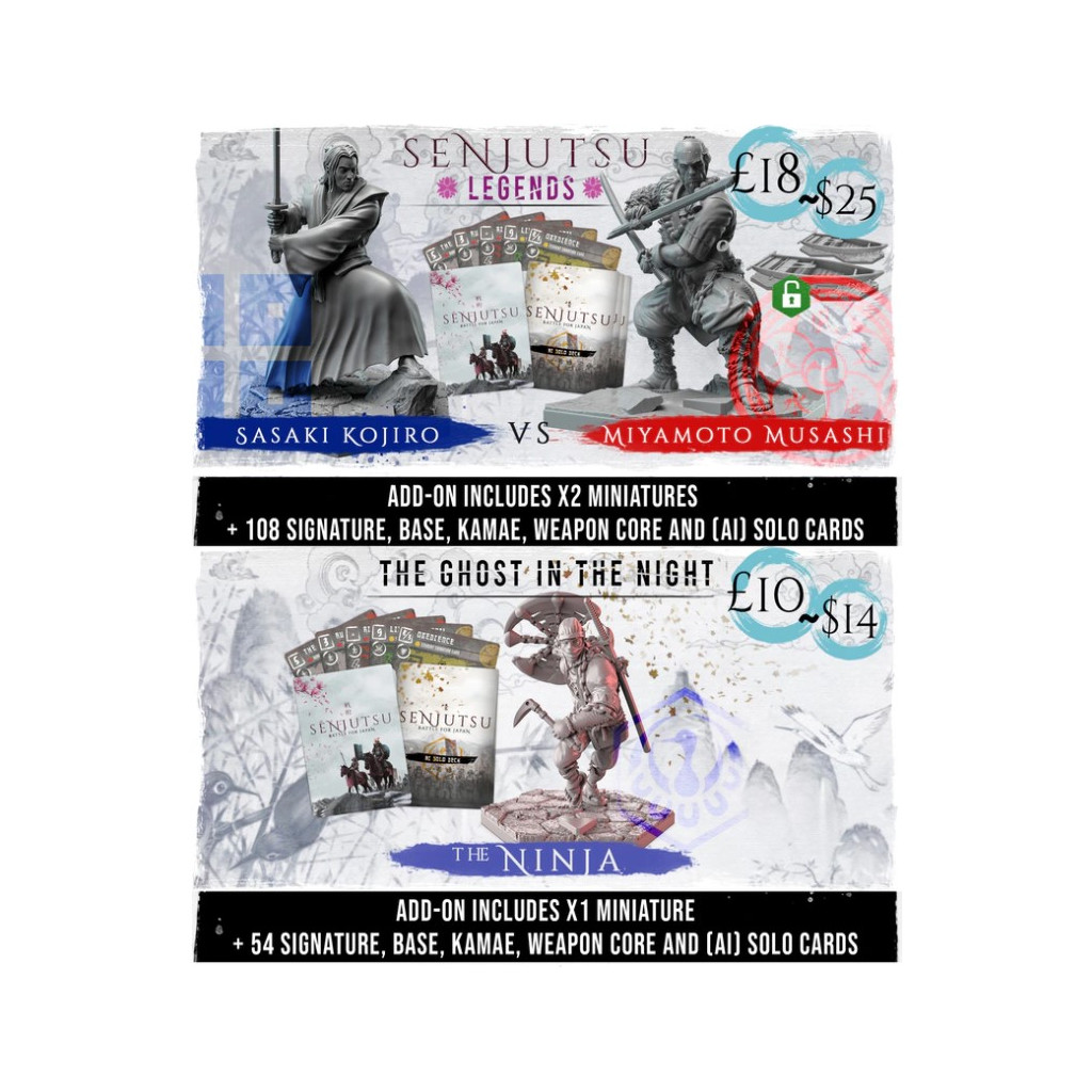 Senjutsu : Battle for Japan - Inkdrop All In Deluxe Kickstarter Edition