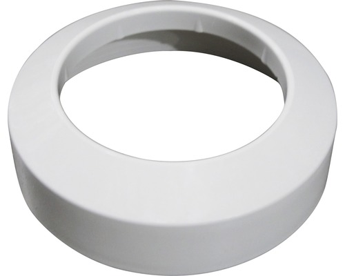 PVC platte rozet 110mm wit