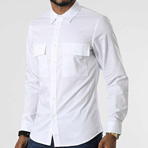 Chemise Manches Longues J529 Blanc